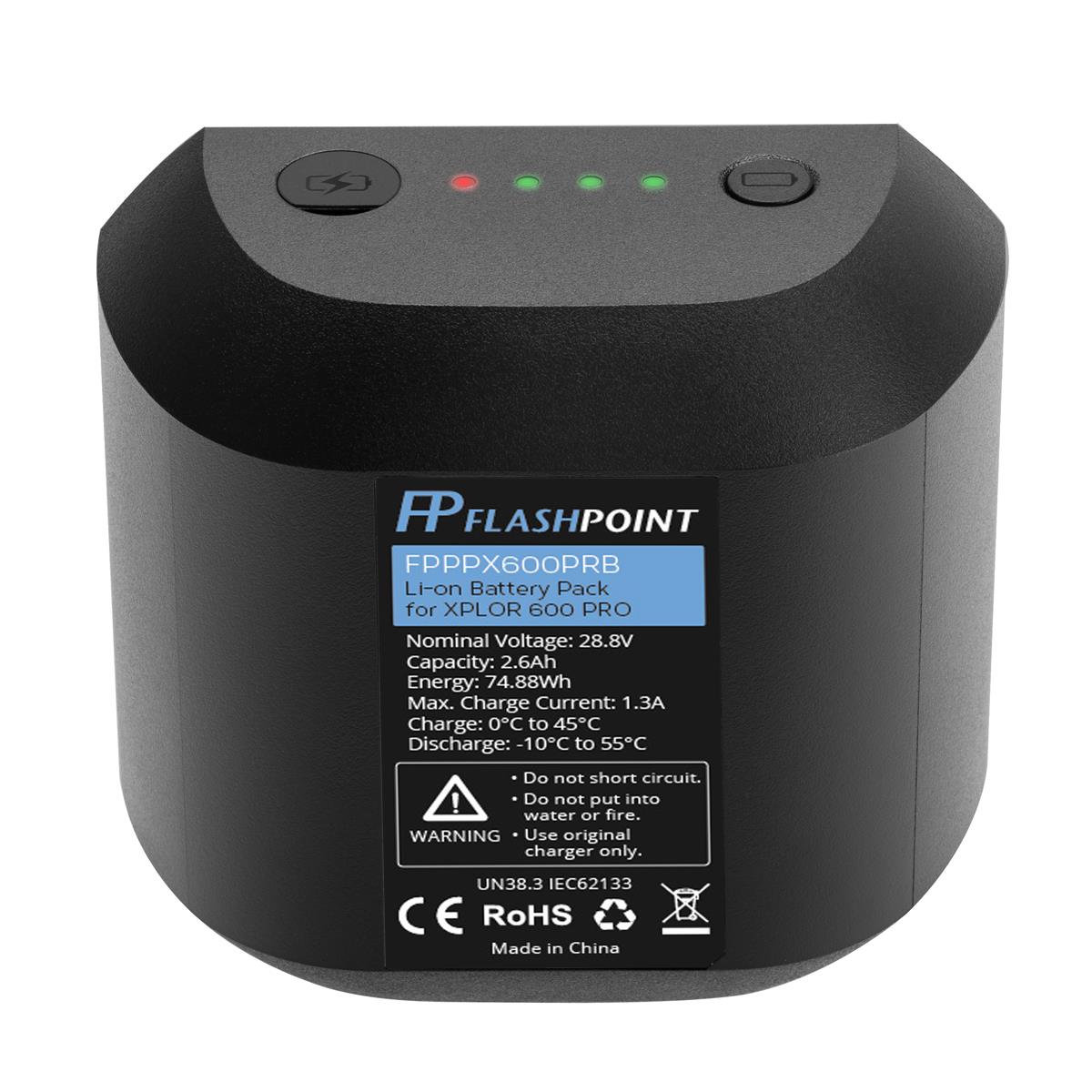 Flashpoint Lithium Ion Battery Pack For Xplor Pro V Mah